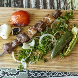 Rib-Eye Cubes Skewer