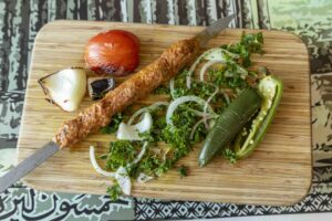 Chicken Kafta Skewer