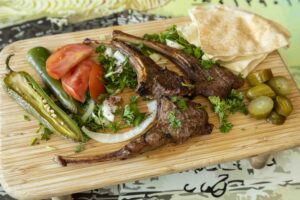 Lamb Chops Skewer
